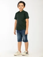 Green Cotton Shirt - Image 2